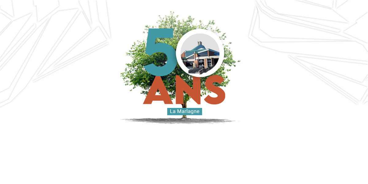 logo 50 ans de la marlagne